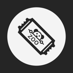 zoo ticket icon N4