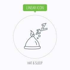 Baby hat with nodule icon Newborn cap sign N11