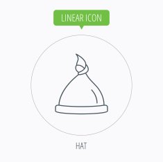 Baby hat icon Newborn cap sign N11