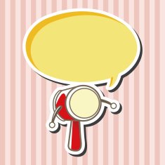 Baby rattle theme elements N29