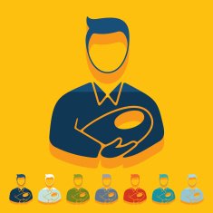 Flat design dad N2