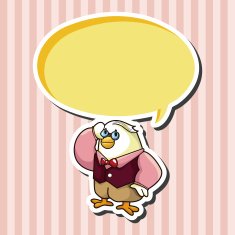 animal worker cartoon theme elements N29