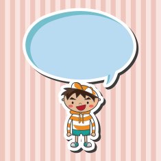 family boy character theme elements N32
