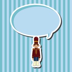 Toy Soldiers theme elements vector eps N18