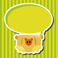 Baby clothes theme elements N38