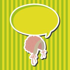 baby hat theme elements N12