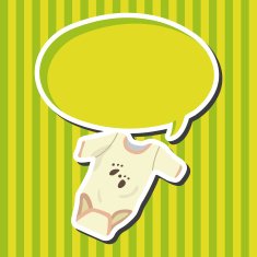 Baby clothes theme elements N40