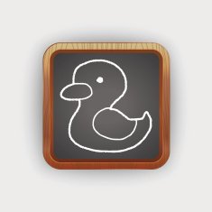 Doodle Yellow Duck N2