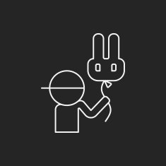 balloon line icon N10