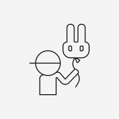 balloon line icon N12