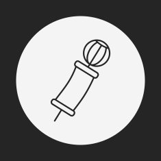 balloon line icon N15