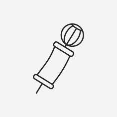balloon line icon N16