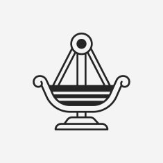 amusement park pirate ship icon N11