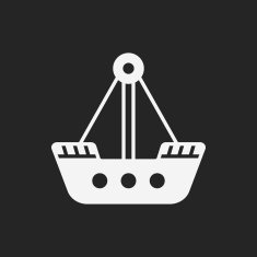 amusement park pirate ship icon N13