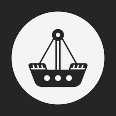 amusement park pirate ship icon N14