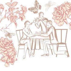 Vector illustration for invitation design