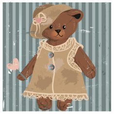 lady teddy bear