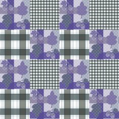 Patchwork seamless pattern ornament striped autumn background N2