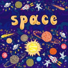 hand drawn space N2