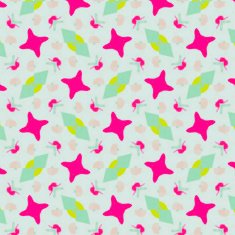 Cute abstract neon feminine pattern for textiles N5