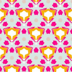 Cute abstract neon feminine pattern for textiles N9
