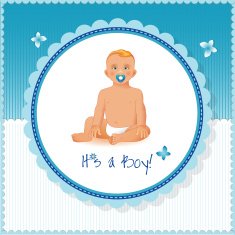 it's a boy card or background N4