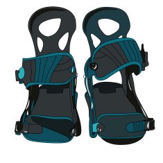 Snowboard binding N3