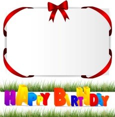 Birthday background with colorful balloons N12