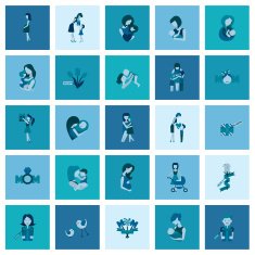 Happy Mothers Day Icons N369