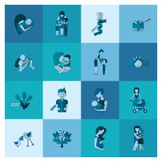 Happy Mothers Day Icons N370