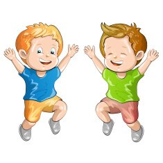 Cute cartoon boys N2