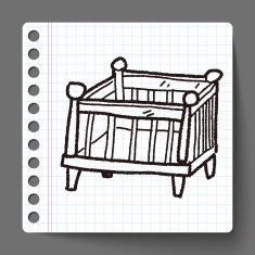 baby bed doodle N5