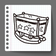 baby bed doodle N6