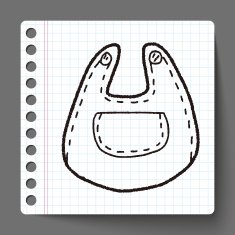 Doodle Baby Aprons N8