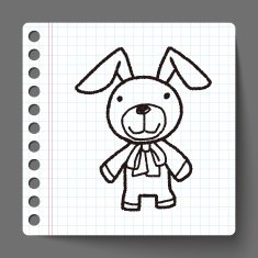 Doodle Doll Rabbit N3