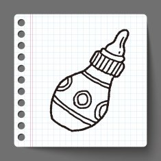 Doodle Feeding bottle N6