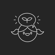 Environmental Awareness person line icon N2