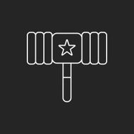 toy hammer icon