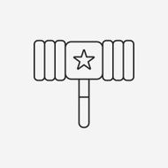toy hammer icon N3