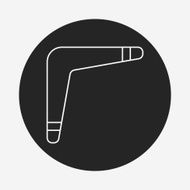 toy boomerang icon