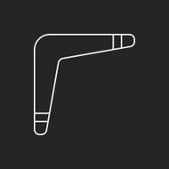 toy boomerang icon N2