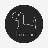 toy dinosaur icon
