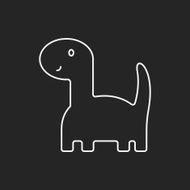 toy dinosaur icon N2