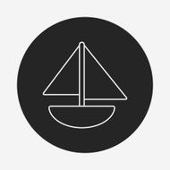 toy boat icon N5
