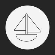 toy boat icon N7