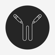 toy skipping rope icon