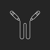 toy skipping rope icon N2