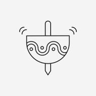 toy gyro icon N8