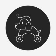 toy dog icon