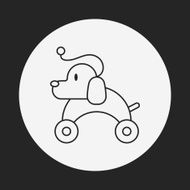 toy dog icon N3